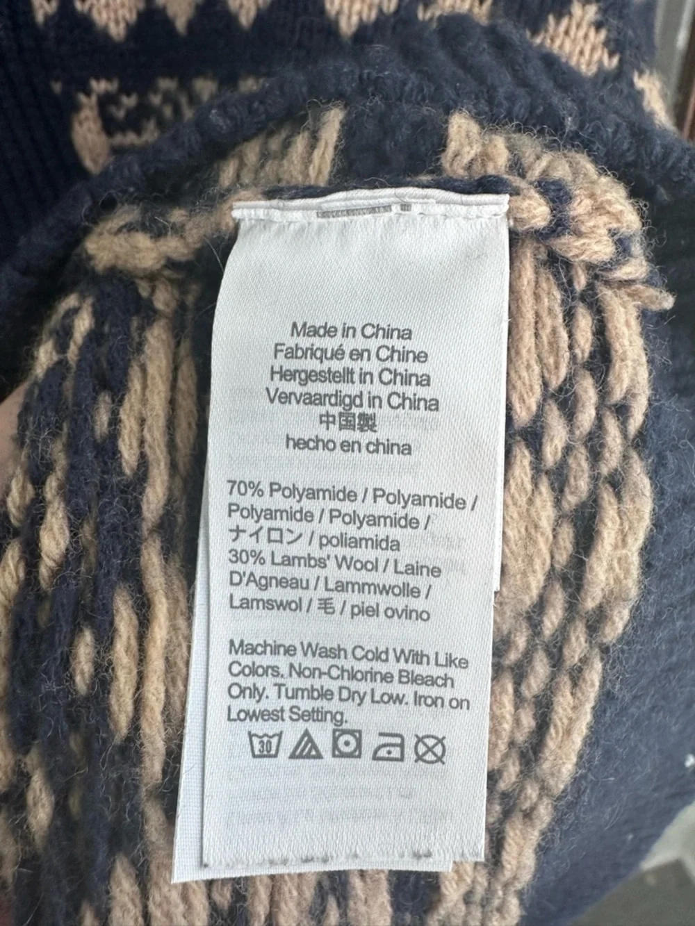 J. Crew Mens Shawl Collar Lambs Wool Blend Button Cardigan Sweater Size L Fisher
